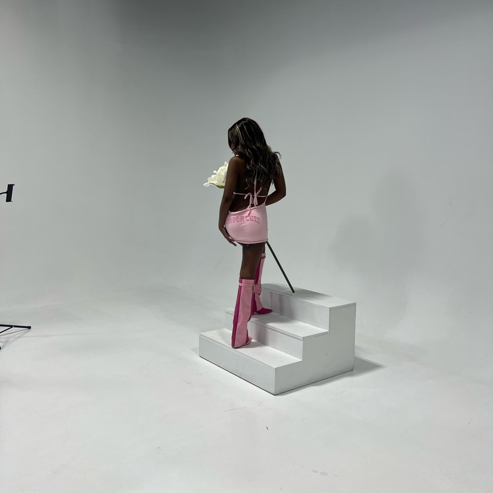 HIDDEN CULT PINK DRESS RARE!